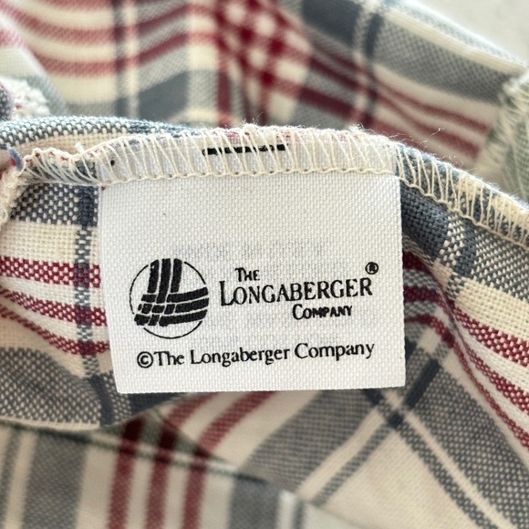 Longaberger Small Purse Basket w/ Liner 1992 Handmade Woven in USA Collectable - Picture 13 of 16